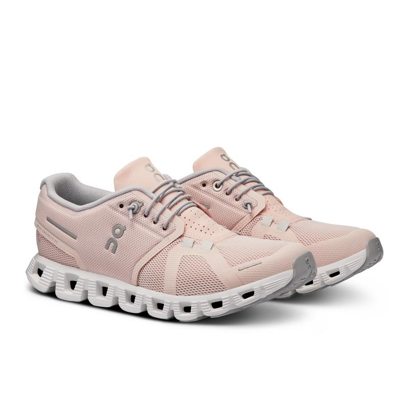 On Running Cloud 5 Women's Lifestyle Shoes Shell | White | KMIRH-4538