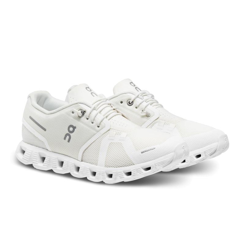 On Running Cloud 5 Women's Lifestyle Shoes Undyed-White | White | BYAFG-1760