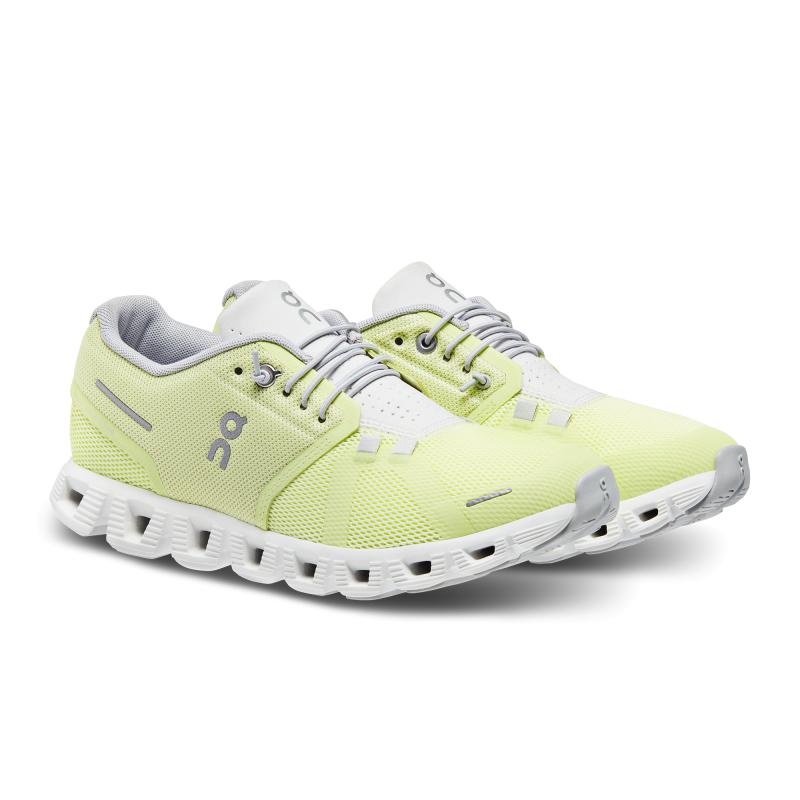 On Running Cloud 5 Women's Lifestyle Shoes Hay | Frost Yellow | NVDYI-3029