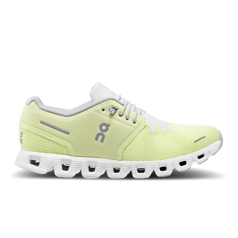 On Running Cloud 5 Women\'s Lifestyle Shoes Hay | Frost Yellow | NVDYI-3029