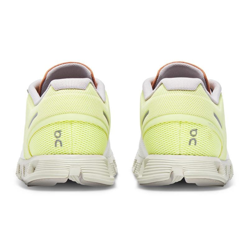 On Running Cloud 5 Women's Lifestyle Shoes Hay | Ice Mint | YUILX-6354