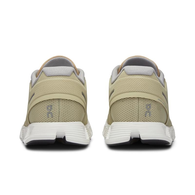 On Running Cloud 5 Women's Lifestyle Shoes Haze | Sand Khaki | ESBFX-3967