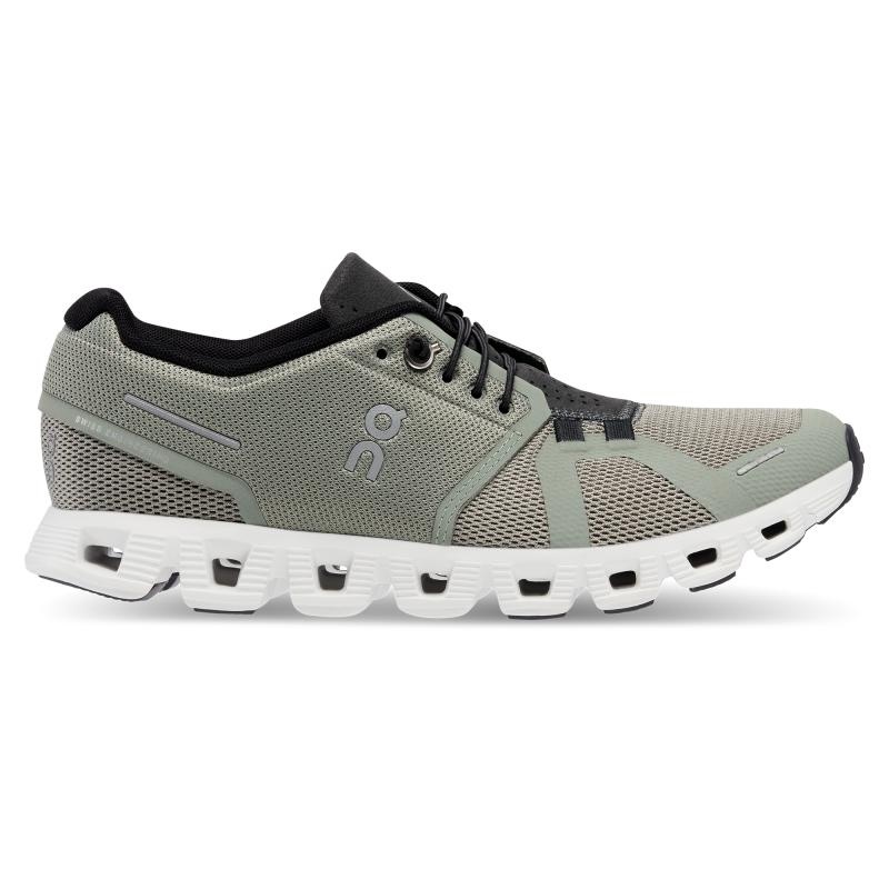 On Running Cloud 5 Women\'s Lifestyle Shoes Kelp | Shadow Grey | APJUH-7851