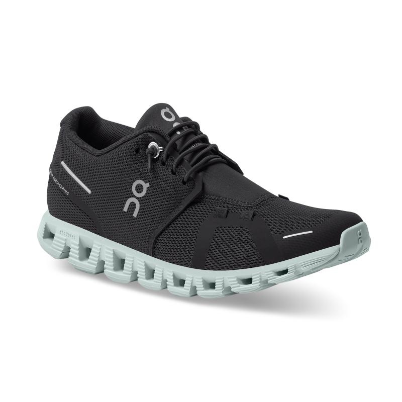 On Running Cloud 5 Women's Lifestyle Shoes Magnet | Surf Black | RHELZ-9240