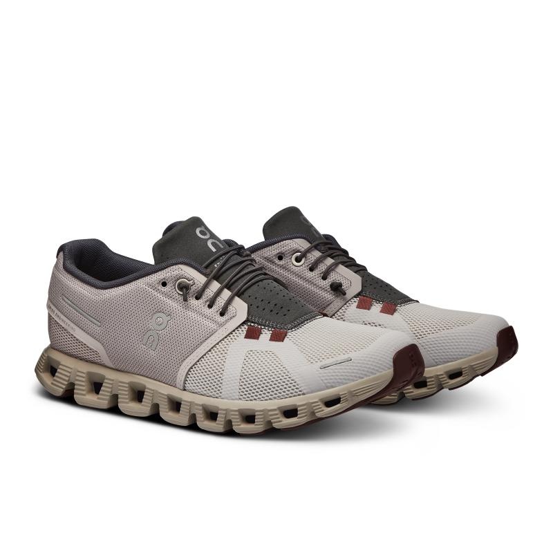 On Running Cloud 5 Women's Lifestyle Shoes Pearl | Frost Grey | ZDAFS-4032