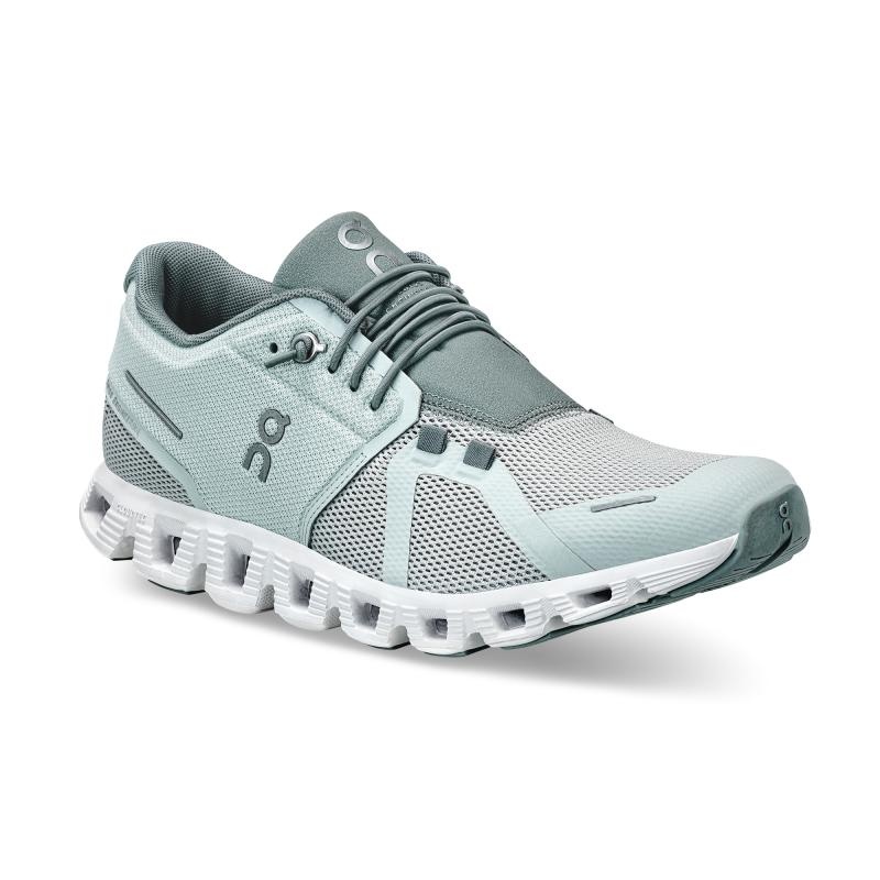 On Running Cloud 5 Women's Lifestyle Shoes Surf | Cobble Mint | ZACTM-0968