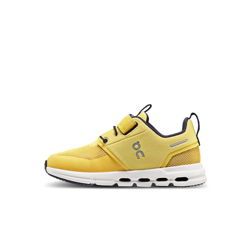 On Running Cloud Play Kids' Running Sneaker Mustard | White | MLOVF-0421