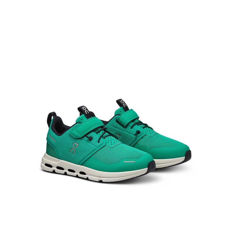 On Running Cloud Play Kids' Running Sneaker Mint | Acai Green | SOGUQ-5319