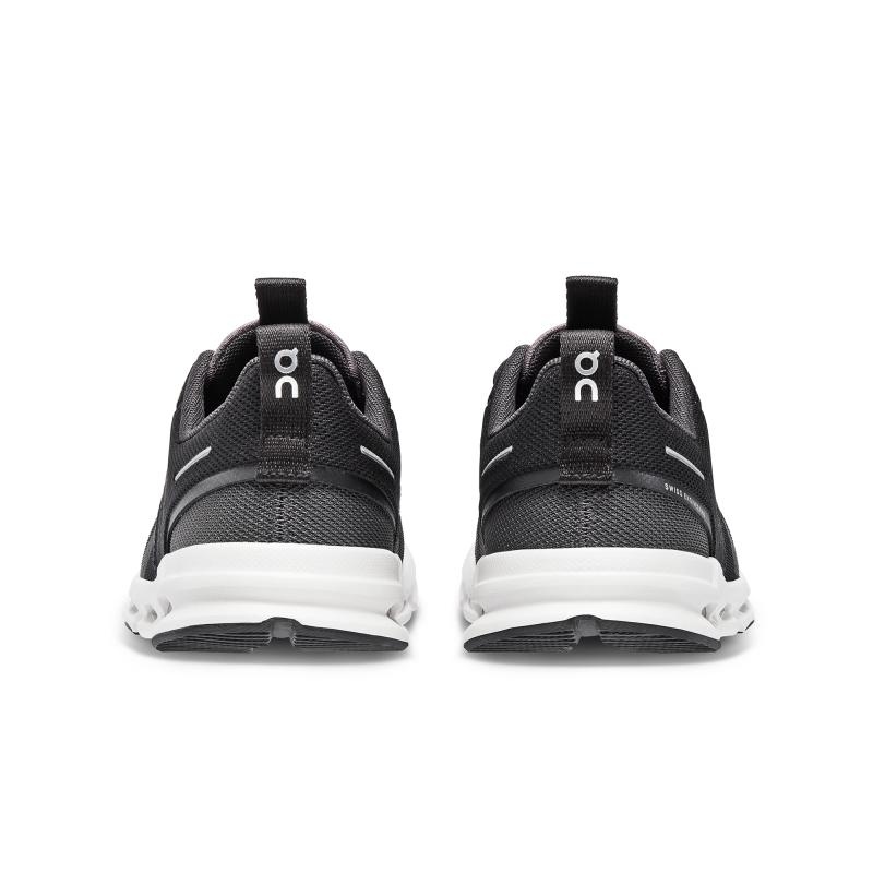 On Running Cloud Sky Kids' Running Sneaker Black | Eclipse | SRKBA-7503