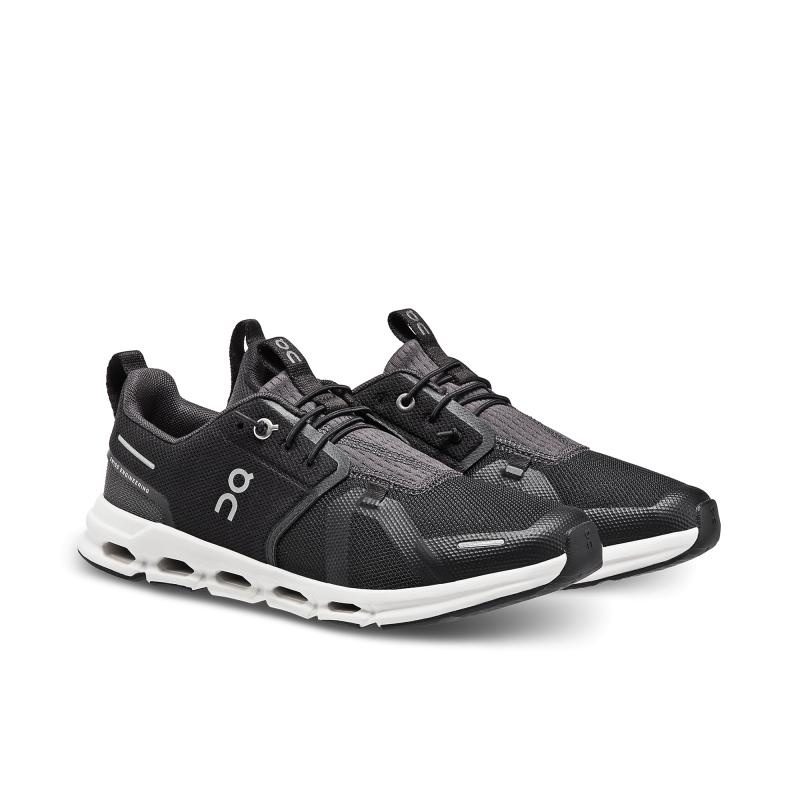 On Running Cloud Sky Kids' Running Sneaker Black | Eclipse | SRKBA-7503