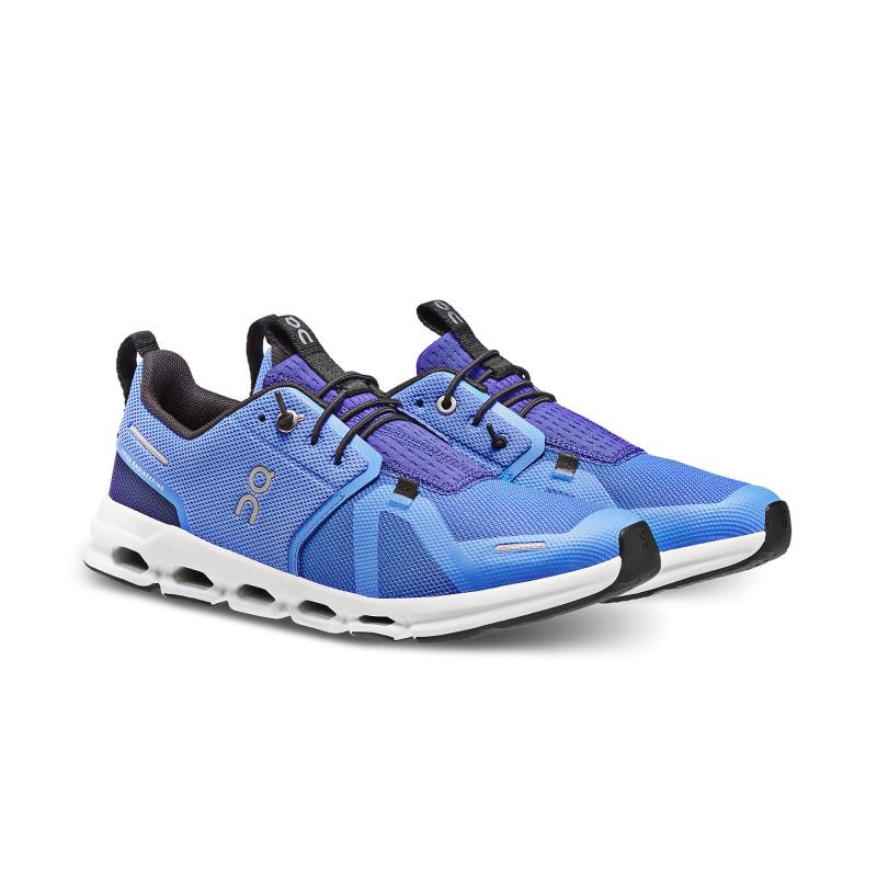 On Running Cloud Sky Kids' Running Sneaker Ultramarine | Indigo Blue | DVRFX-7986