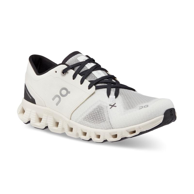 On Running Cloud X 3 Women's Road Running Shoes White | Black | IBELR-3162