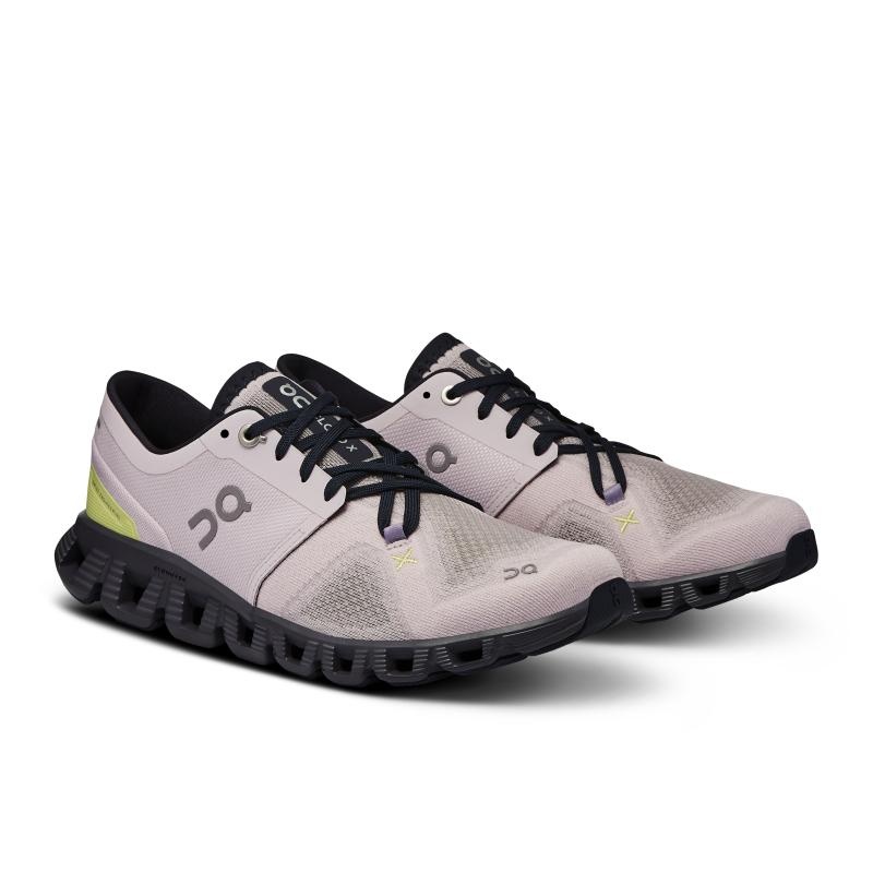 On Running Cloud X 3 Women's Road Running Shoes Orchid | Iron Purple | KAIRX-0549