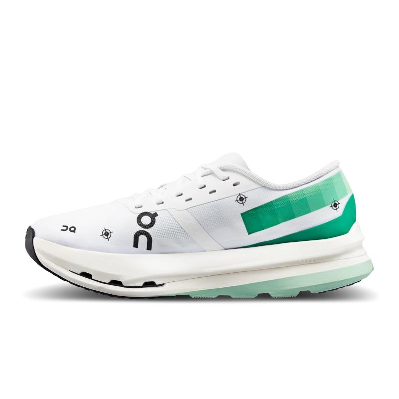 On Running Cloudboom Echo 3 Women's Competition Running Shoes Undyed-White | Mint | EVCLP-9738