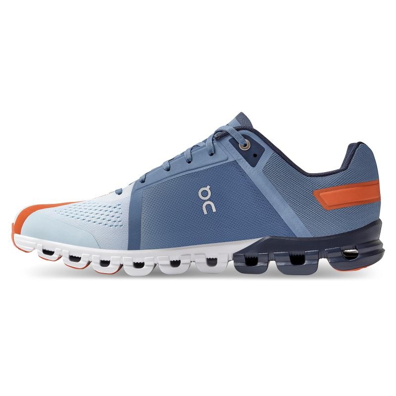 On Running Cloudflow Men's Competition Running Shoes Lake | Flare Blue | XFEZK-4928