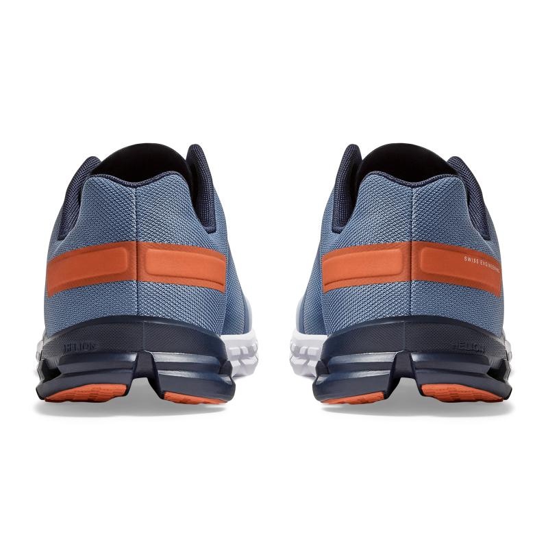 On Running Cloudflow Men's Competition Running Shoes Lake | Flare Blue | XFEZK-4928