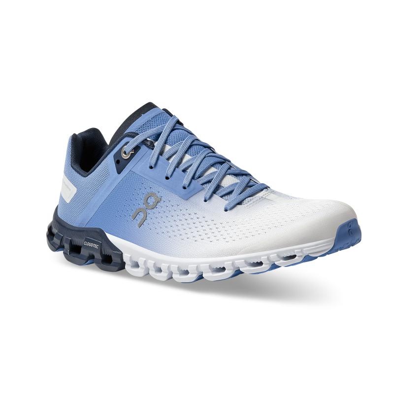 On Running Cloudflow Women's Competition Running Shoes Marina | White | SRENH-2874