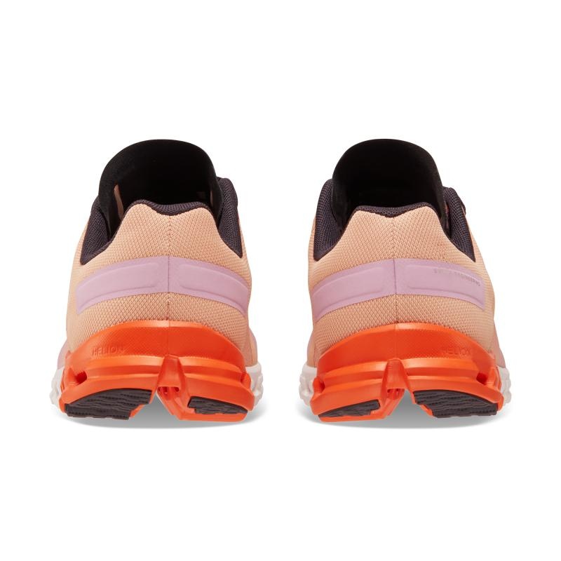 On Running Cloudflow Women's Competition Running Shoes Rose | Fiji | PXRGT-6479