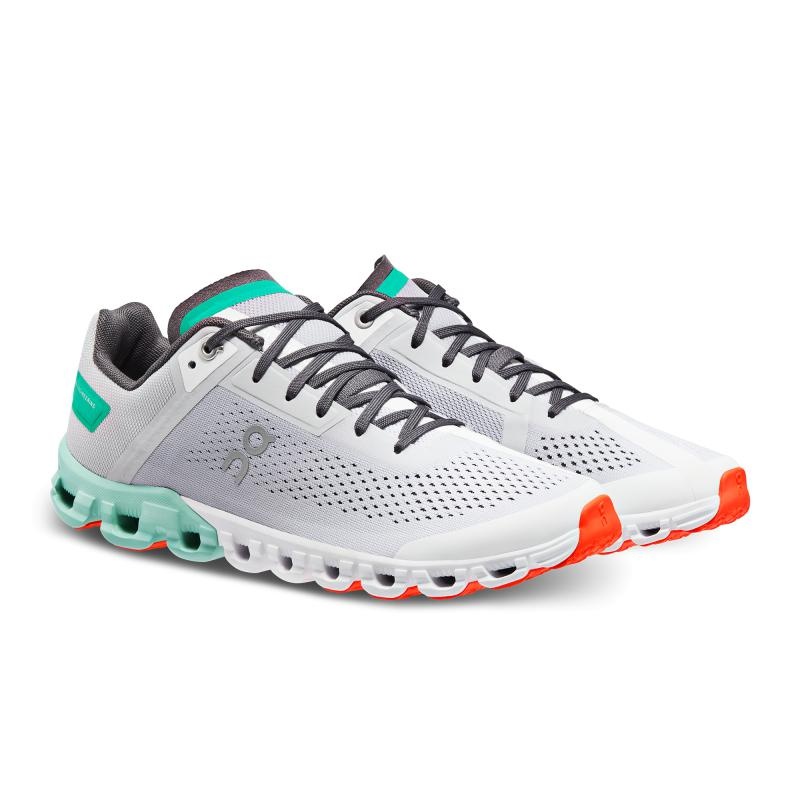 On Running Cloudflow Women's Competition Running Shoes Glacier | Creek Grey | ASKWH-6407