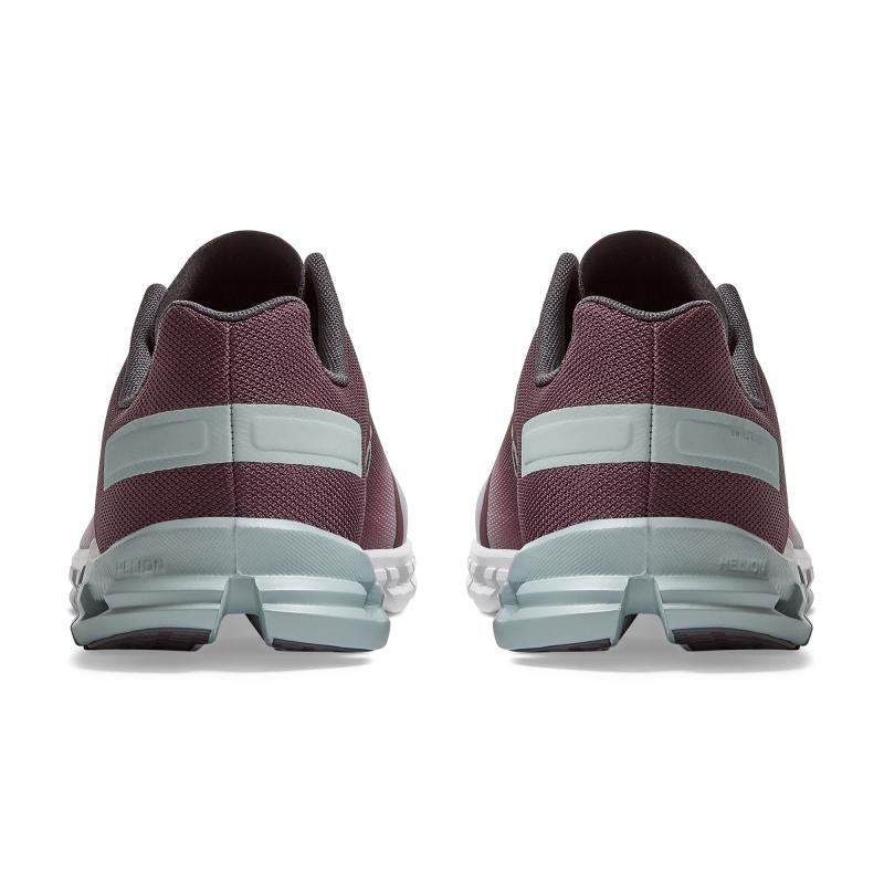 On Running Cloudflow Women's Competition Running Shoes Mulberry | Mineral Grey | XPDCS-0269