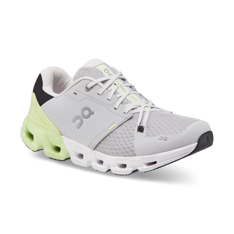 On Running Cloudflyer 4 Men's Road Running Shoes Glacier | Meadow Grey | OUPDS-1739