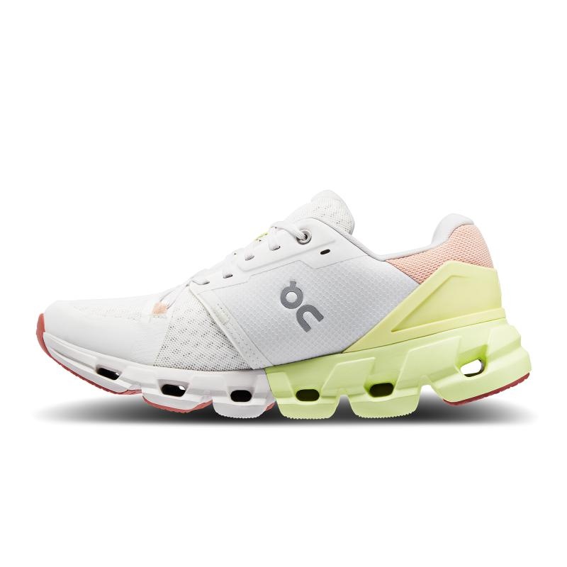 On Running Cloudflyer 4 Women's Road Running Shoes White | Hay | PAUHJ-9316