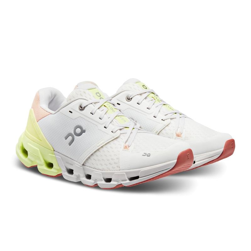 On Running Cloudflyer 4 Women's Road Running Shoes White | Hay | PAUHJ-9316