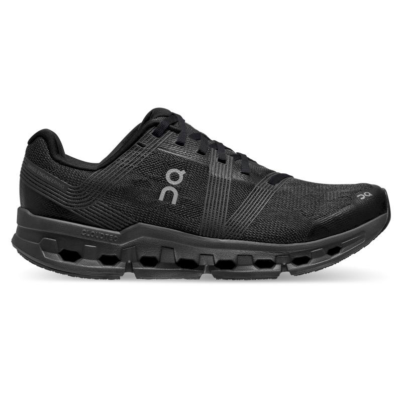 On Running Cloudgo Men\'s Road Running Shoes Black | Eclipse | XJDNV-3457