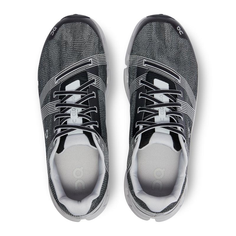 On Running Cloudgo Men's Road Running Shoes Black | Glacier | TBRIG-6942