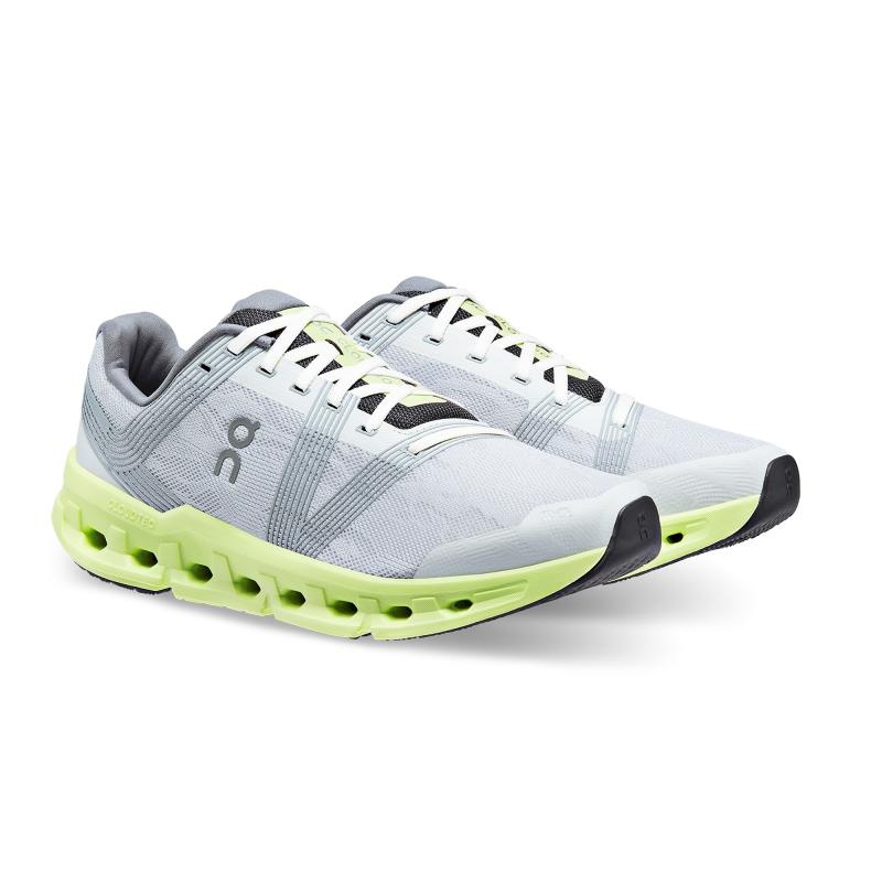 On Running Cloudgo Men's Road Running Shoes Frost | Hay Grey | WUVYC-5640