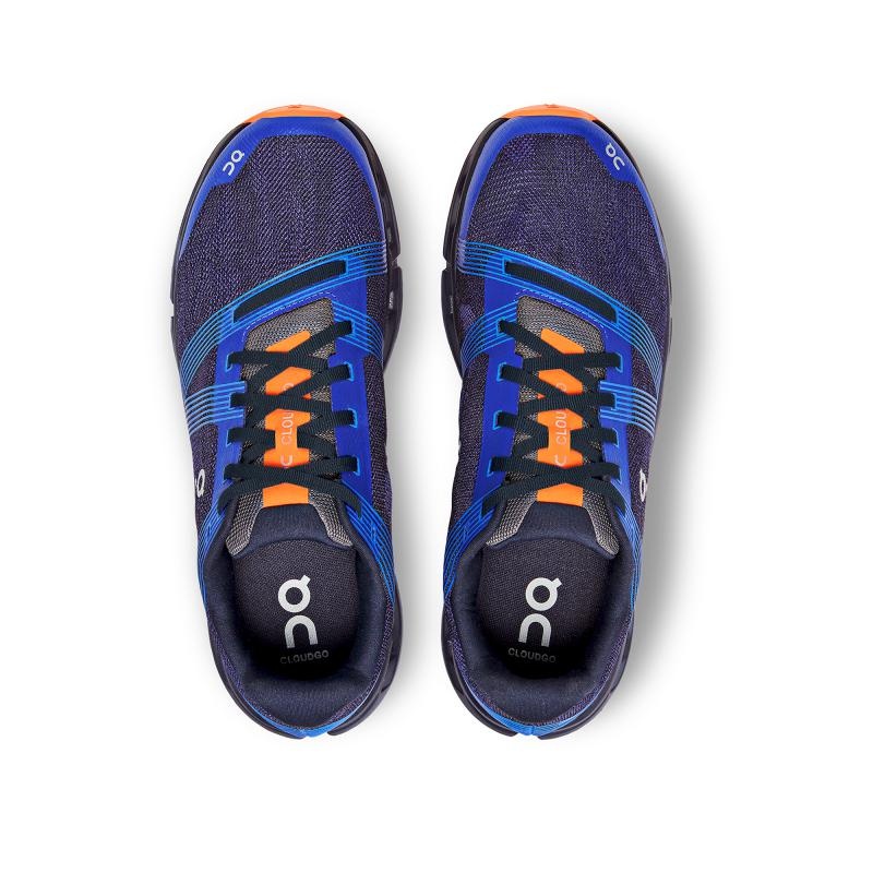 On Running Cloudgo Men's Road Running Shoes Indigo | Ink Blue | ULSDY-5326