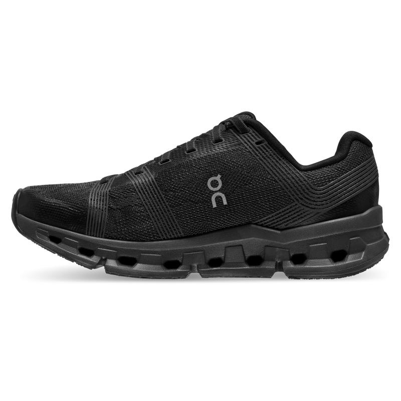 On Running Cloudgo Wide Men's Road Running Shoes Black | Eclipse | AKCBU-5413