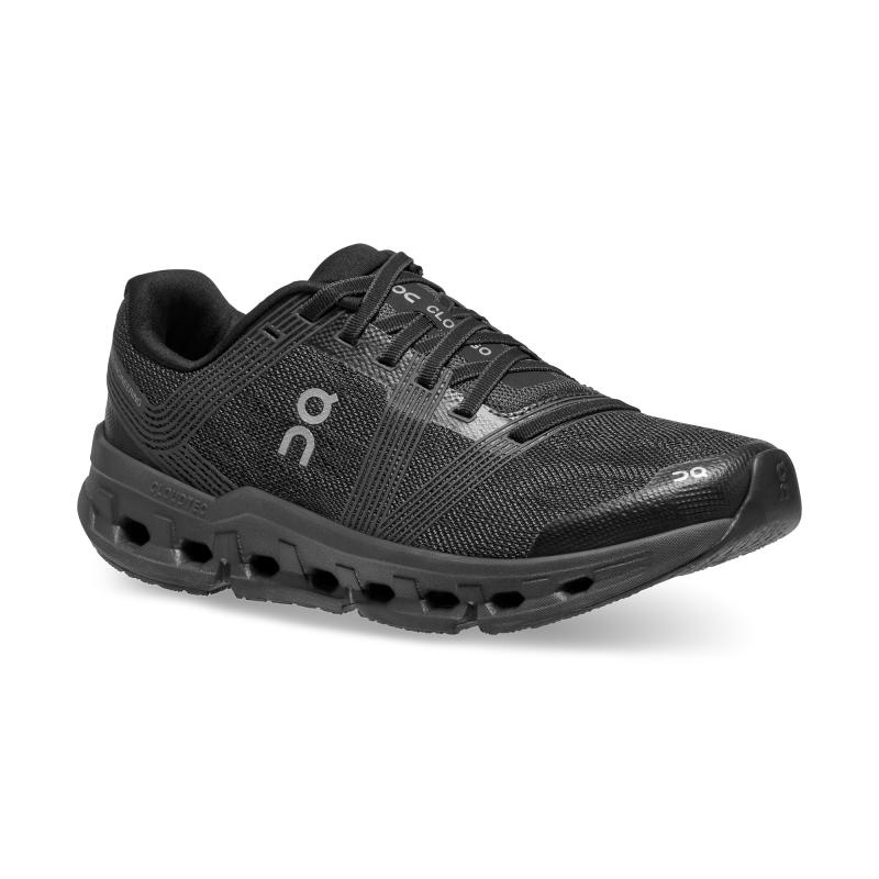 On Running Cloudgo Wide Men's Road Running Shoes Black | Eclipse | AKCBU-5413