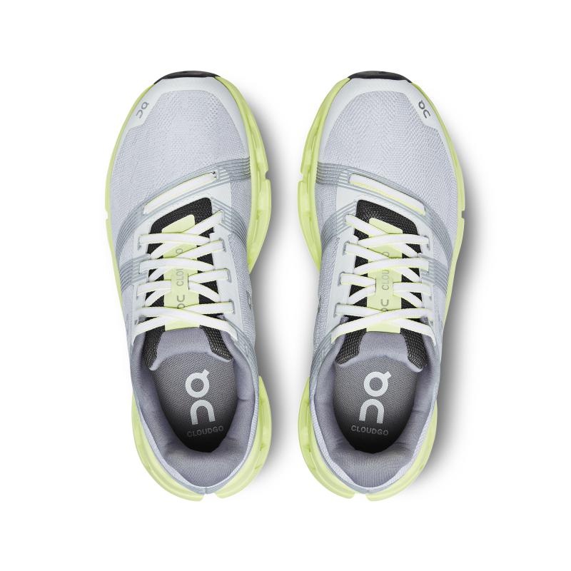 On Running Cloudgo Wide Women's Road Running Shoes Frost | Hay Grey | GRJNW-1583