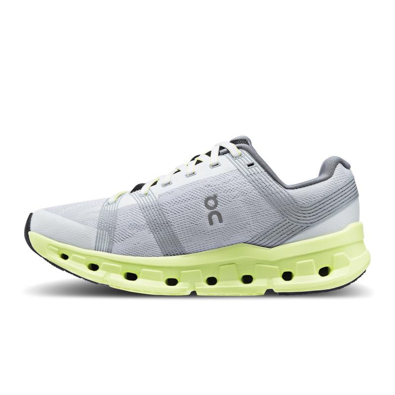 On Running Cloudgo Wide Women's Road Running Shoes Frost | Hay Grey | GRJNW-1583