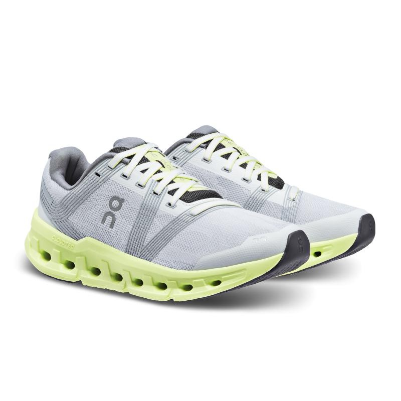 On Running Cloudgo Wide Women's Road Running Shoes Frost | Hay Grey | GRJNW-1583