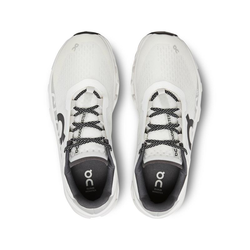 On Running Cloudmonster Men's Road Running Shoes Undyed-White | White | OMZRQ-4196