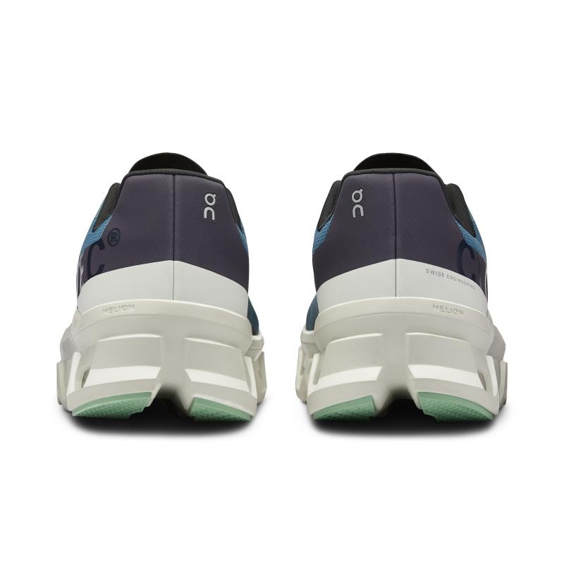 On Running Cloudmonster Men's Road Running Shoes Dust | Vapor Blue | RUVZY-6479