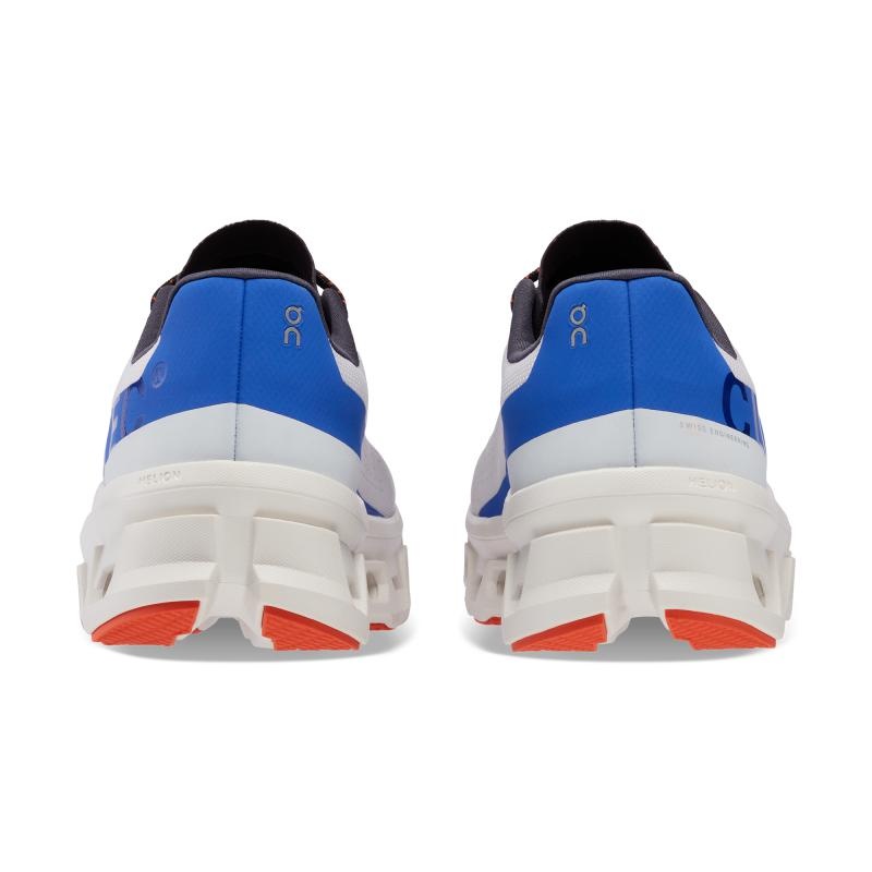 On Running Cloudmonster Men's Road Running Shoes Frost | Cobalt White | LAQVO-1670