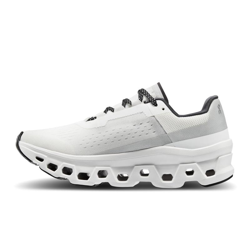 On Running Cloudmonster Women's Road Running Shoes Undyed-White | White | BROLC-7528