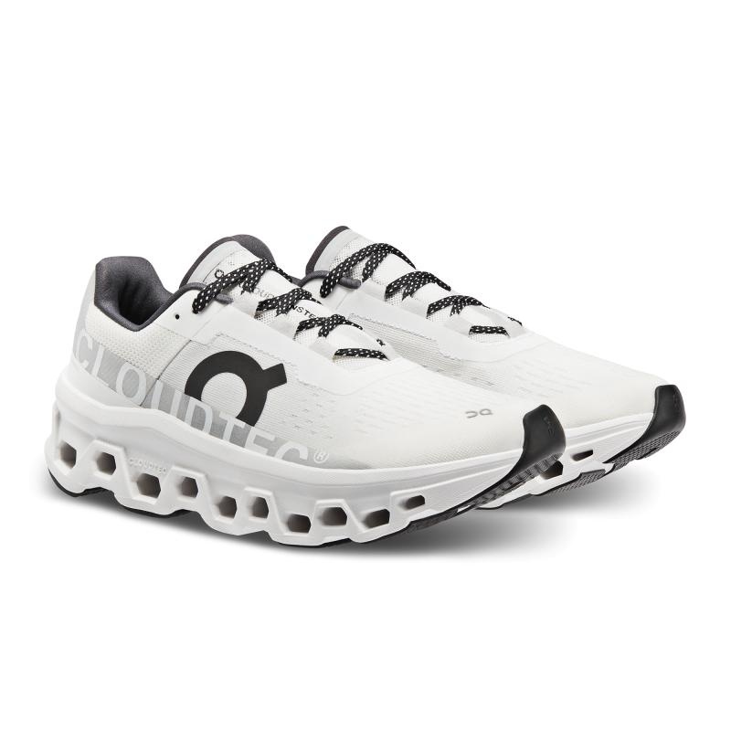 On Running Cloudmonster Women's Road Running Shoes Undyed-White | White | BROLC-7528