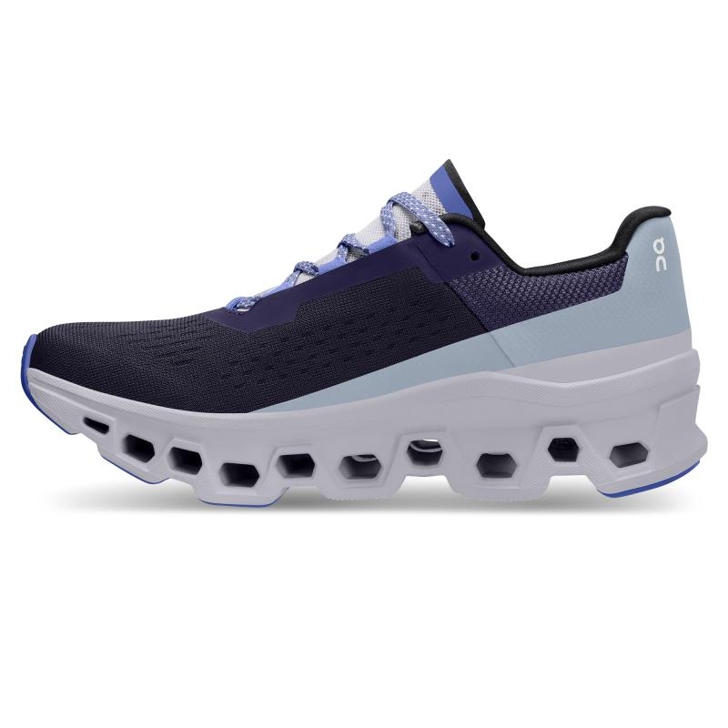 On Running Cloudmonster Women's Road Running Shoes Acai | Lavender Purple | XOUFS-9208