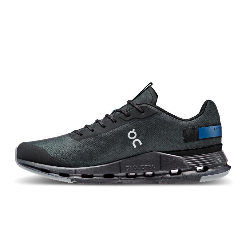 On Running Cloudnova Form Men's Life Shoes Black | Twilight | NSDYR-8347