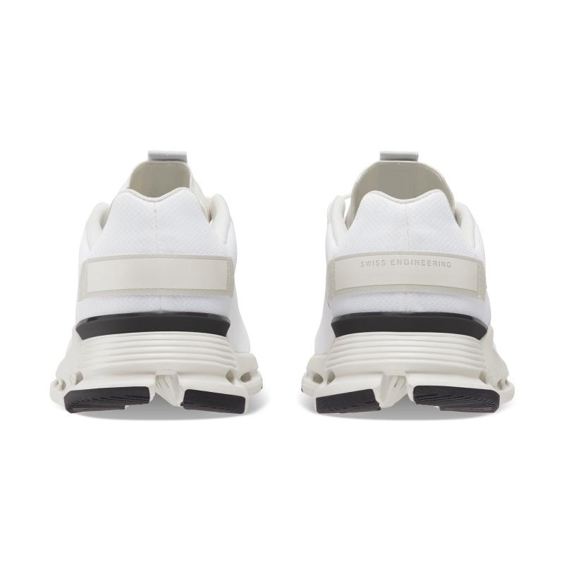 On Running Cloudnova Form Men's Life Shoes White | Eclipse | CAGLR-0724