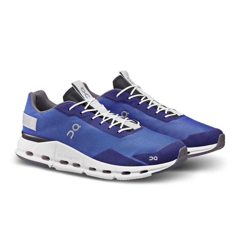 On Running Cloudnova Form Men's Life Shoes Cobalt | Magnet Blue | DJSAN-5942