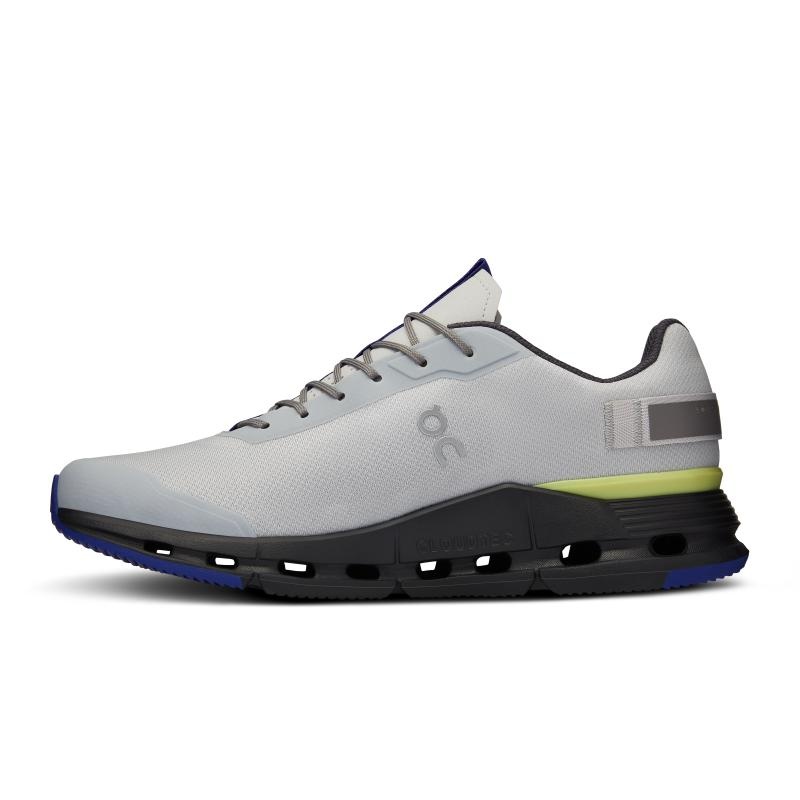 On Running Cloudnova Form Men's Life Shoes Glacier | Zest Grey | THWUA-6912