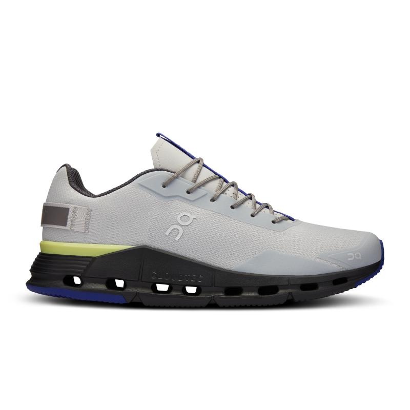 On Running Cloudnova Form Men\'s Life Shoes Glacier | Zest Grey | THWUA-6912