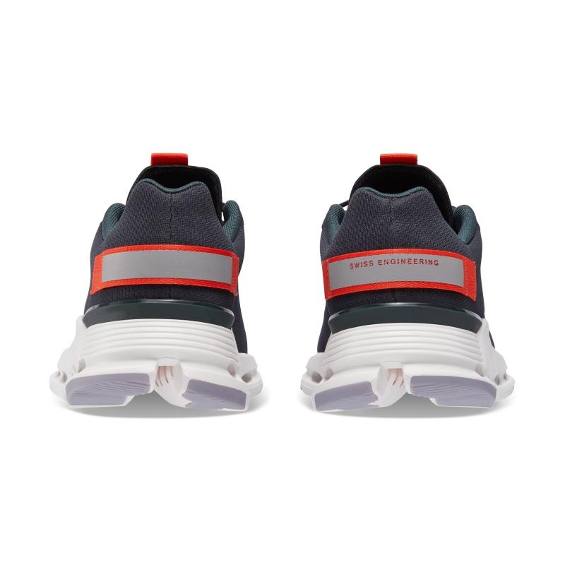 On Running Cloudnova Form Women's Lifestyle Shoes Black | Flame | WPQLV-3815