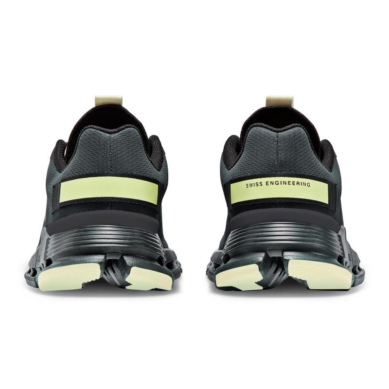 On Running Cloudnova Form Women's Lifestyle Shoes Black | Hay | PSMNK-1385