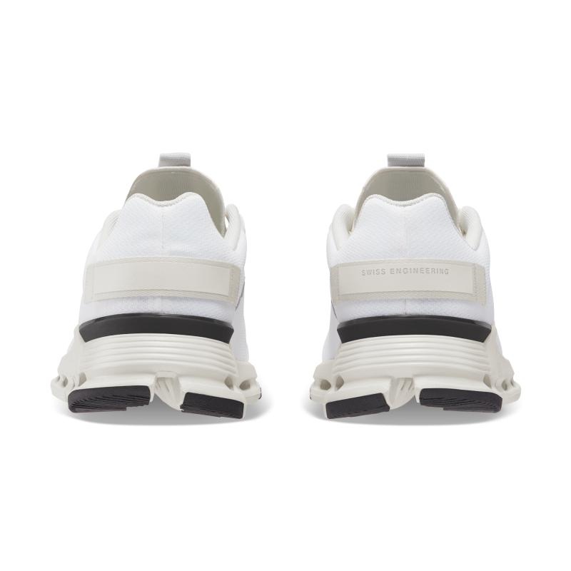 On Running Cloudnova Form Women's Lifestyle Shoes White | Eclipse | JXZKR-3972